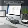 AIMOS USB 3.0 Share Switch за 2 компютъра 2 в 1 Out Switch за USB устройство, снимка 4