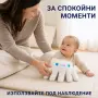Бебешка успокояваща възглавница с нежно ритмично потупване и дистанционно, снимка 4