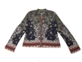Ivko Jacquard Cardigan - Оригинална дамска жилетка размер 38 / M, снимка 7