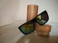 Ръчно изработени слънчеви очила от бамбук (Wayfarer) + твърд бамбуков калъф , снимка 1