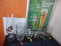 Чаши,халби за бира,безалкохолно,Загорка,Каменица,Шуменско,Staropramen, Glarus,Софийско пиво, левски, снимка 3