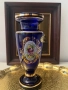 Кристална ваза Bohemian , снимка 1
