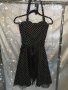 Намалена! Кокетна черна рокля с тюл, XL, снимка 1 - Рокли - 38821045