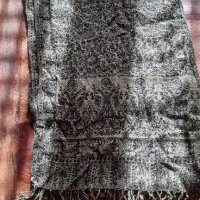 шал памучен висококачествен 60х180 см без ресните, унисекс, внос от изтока, снимка 3 - Шалове - 39734009