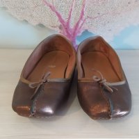 CLARKS балерини – бронз, равни, № 40, снимка 3 - Дамски ежедневни обувки - 38148766