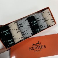  HERMES комплект чорапки с кутия, снимка 3 - Други - 21176937