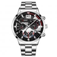 Мъжки часовник кварцов бизнес клас модерен спортен, снимка 6 - Мъжки - 39985093