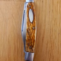 Джобен нож с рогови чирени , снимка 7 - Ножове - 38740981