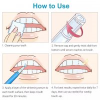 Гел писалка за бързо и лесно избелване на зъби , снимка 6 - Други - 38654180
