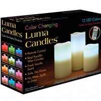 Luma Candles 3 бр. LED Релаксиращи Свещи, снимка 2 - Други - 30282479