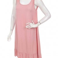 Розова рокля, снимка 1 - Рокли - 37385837