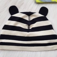 Бебешки памучни шапки H&M 3-6 месеца, снимка 5 - Други - 40073338