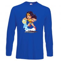 Мъжка тениска DC Wonder Woman Star Wars Игра,Изненада,Подарък,Геймър, , снимка 8 - Тениски - 36808544