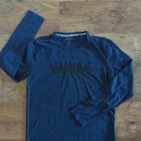 Guess Tee Shirt Manches Longues - страхотна мъжка блуза М, снимка 5 - Блузи - 44313794