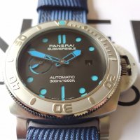 PANERAI Submersible Mike Horn - 47mm механичен клас 5A+ PAM00985, снимка 2 - Мъжки - 31027897