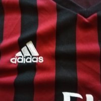  Футболна тениска на Милан маркова на Адидас 2016-2017г размер М, снимка 4 - Футбол - 38398948