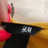 Рокля H&M цвят горчица, снимка 11 - Рокли - 30114120