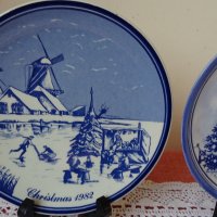 Лот чинии за стена Холандия, снимка 2 - Декорация за дома - 30847978
