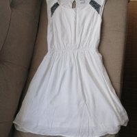 Бяла рокля Vero Moda S, снимка 8 - Рокли - 37325699