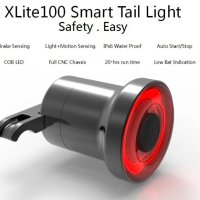 enfitnix xlite 100 rear light осветление за колело, снимка 7 - Аксесоари за велосипеди - 44392427