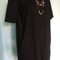 Маркова рокля тип туника с джобове "H&M" basic / голям размер , снимка 2 - Рокли - 42414161