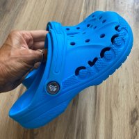 Оригинални светло сини чехли Crocs ! 33-34 н, снимка 2 - Детски сандали и чехли - 40613137