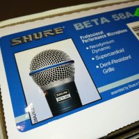 shure beta58a-комплект внос swiss 2805221536, снимка 13 - Микрофони - 36902131