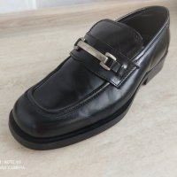 Мъжки кожени обувки 41, снимка 1 - Ежедневни обувки - 42901277