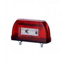 Червено LED ЛЕД осветление за номер, 12-24V , снимка 1 - Аксесоари и консумативи - 35267503