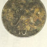 10 пенса 2000 година, 925 сребро, Кралица Елизабет ll. , снимка 1 - Нумизматика и бонистика - 38103355