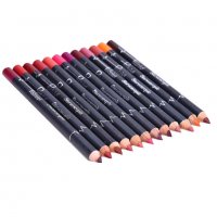 12 бр./комплект 12 Цвята водоустойчиви моливи за устни, за червило, матиращ кадифен ефект., снимка 3 - Комплекти и лотове - 34218550