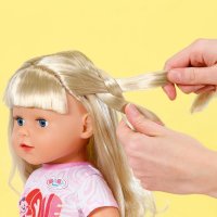 BABY Born - Кукла с дълга коса и аксесоари Sister Style&Play, 43 см Zapf Creation 833018, снимка 3 - Кукли - 42606386