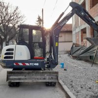 Продавам багер Terex TC 48, снимка 1 - Индустриална техника - 44245745