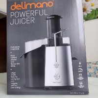 Delimano Powerful Juicer - сокоизстисквачка/сокоизтисквачка, снимка 1 - Мултикукъри - 42096394