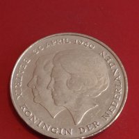 Две монети 50 пфенинг 1921г. Германия / 2 1/2 гулдена 1980г. Недерландия за КОЛЕКЦИОНЕРИ 34815, снимка 7 - Нумизматика и бонистика - 44351146