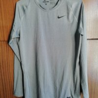 Nike Pro Training Compression оригинална спортна мъжка блуза дълъг ръкав тениска размер М , снимка 1 - Тениски - 39745803