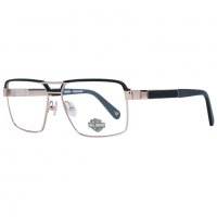 HARLEY DAVIDSON 🍊 Мъжки рамки за очила BLACK "N" GOLD METAL нови с кутия, снимка 2 - Слънчеви и диоптрични очила - 39060606