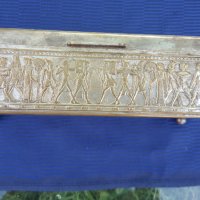 Посребрена египетка кутия., снимка 4 - Антикварни и старинни предмети - 29237083