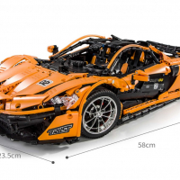 McLaren P1 Кола Конструктор 3228ч. 1:8 57см. RC Смарт Управление Lego, снимка 3 - Конструктори - 36469491
