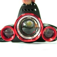 Професионален зареждащ се LED челник фенер за глава планина туризъм лов, снимка 2 - Къмпинг осветление - 29159436