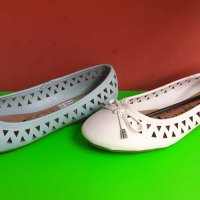 Английски дамски обувки-2 цвята, снимка 1 - Дамски ежедневни обувки - 29777659