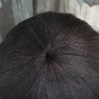 Нова черна перука от естествена коса перука от човешки косъм 30 см Боб стил - мод.16, снимка 11 - Аксесоари за коса - 29932399