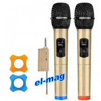 Безжични Микрофони SHURE  SM-820A , снимка 3 - Микрофони - 38236483