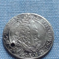 Сребърна монета 15 кройцера 1694г. Леополд първи Хал Тирол 13606, снимка 1 - Нумизматика и бонистика - 42915619