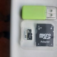 Micro sd card Xiaomi 256 gb+:флашка,нови