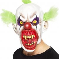 Зловещият Клоун маскa от латекс, снимка 3 - Други - 40174324