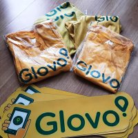 Тениски Glovo, снимка 3 - Аксесоари и консумативи - 41642196