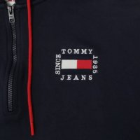 Tommy Jeans Logo Sweatshirt оригинално горнище XL памучен суичър, снимка 4 - Суичъри - 38613710