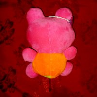 Плюшена Розова Жаба , снимка 2 - Плюшени играчки - 39367466
