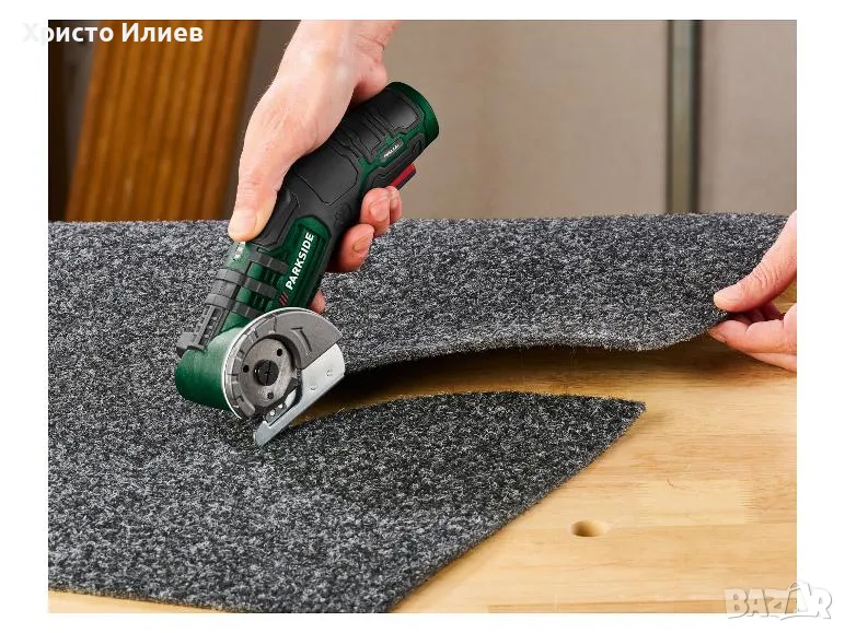 Parkside Акумулаторен уред за рязане Многофункционален нож PMSA 4 A1, снимка 1